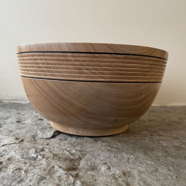 Decorated Ash Bowl